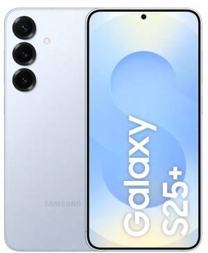 Samsung galaxy s25+ smartphone ai, display 6.7'' qhd+ dynamic amoled 2x, fotocamera 50mp, ram 12gb, 256gb, 4.900 mah, icyblue - SM-S936BLBDEUE