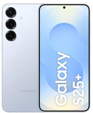 Samsung galaxy s25+ smartphone ai, display 6.7'' qhd+ dynamic amoled 2x, fotocamera 50mp, ram 12gb, 256gb, 4.900 mah, icyblue - SM-S936BLBDEUE
