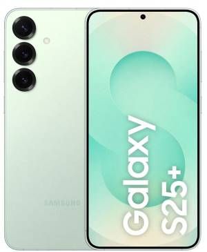 Samsung galaxy s25+ smartphone ai, display 6.7'' qhd+ dynamic amoled 2x, fotocamera 50mp, ram 12gb, 512gb, 4.900 mah, mint - SM-S936BLGDEUE
