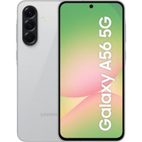 Samsung galaxy a56 5g, smartphone con funzioni intelligenti, display super amoled 6.7”, 8gb ram, 256gb, camera 50mp, batteria 5.000 mah, ip67, awesome lightgray - SM-A566BZACEUE