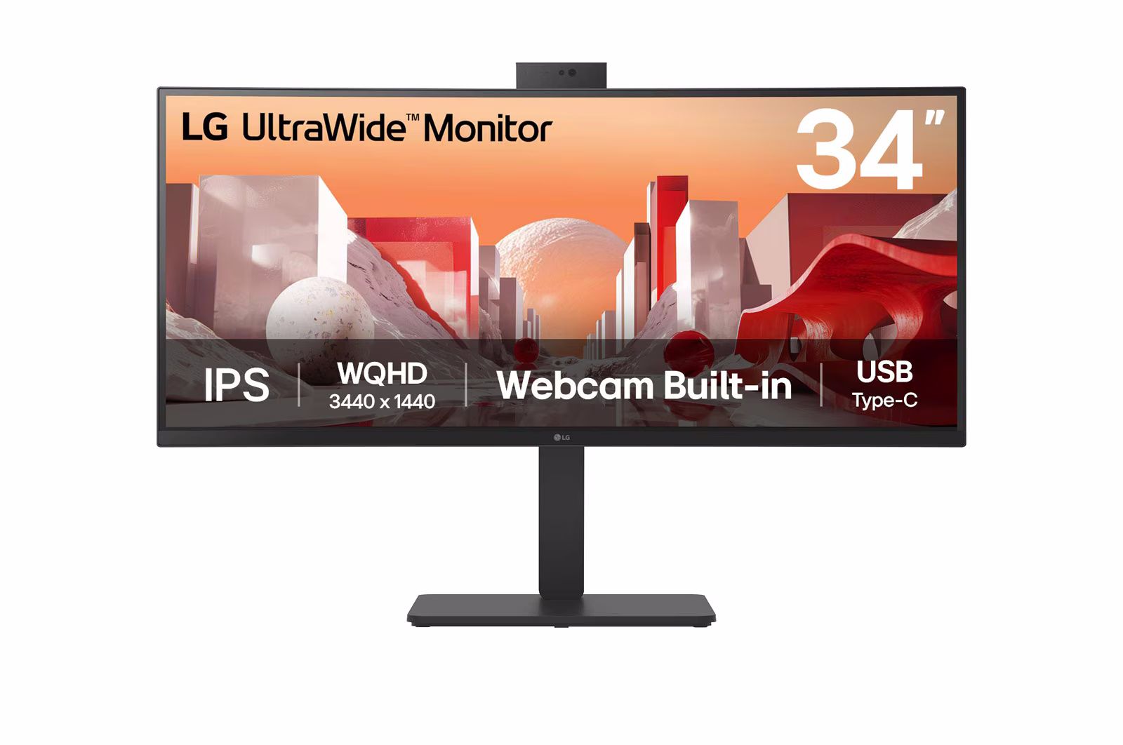Lg 34ba85qe-b monitor pc 86,4 cm (34") 3440 x 1440 pixel wide quad hd lcd nero - 34BA85QE-B.AEU