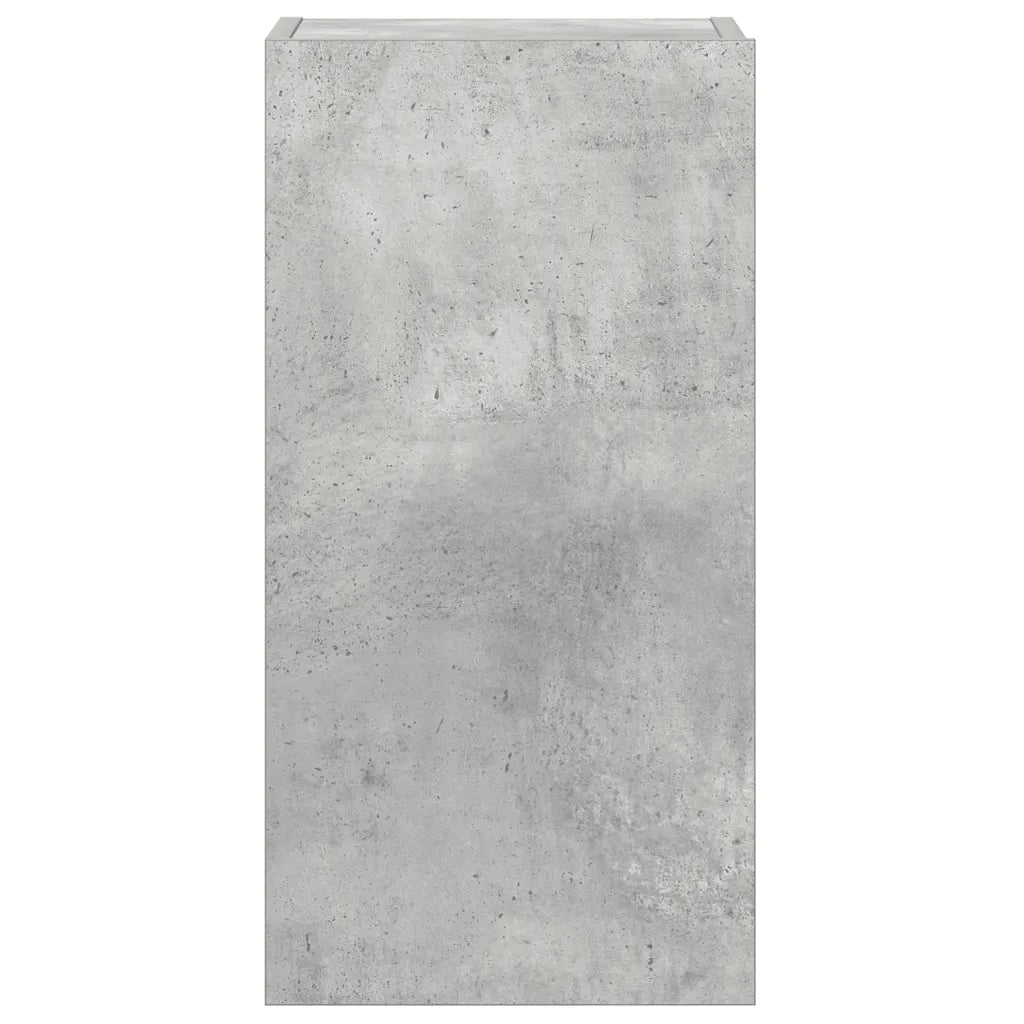 Set di Mobili Porta TV 5 pz Grigio Cemento in Legno Multistrato 3079073