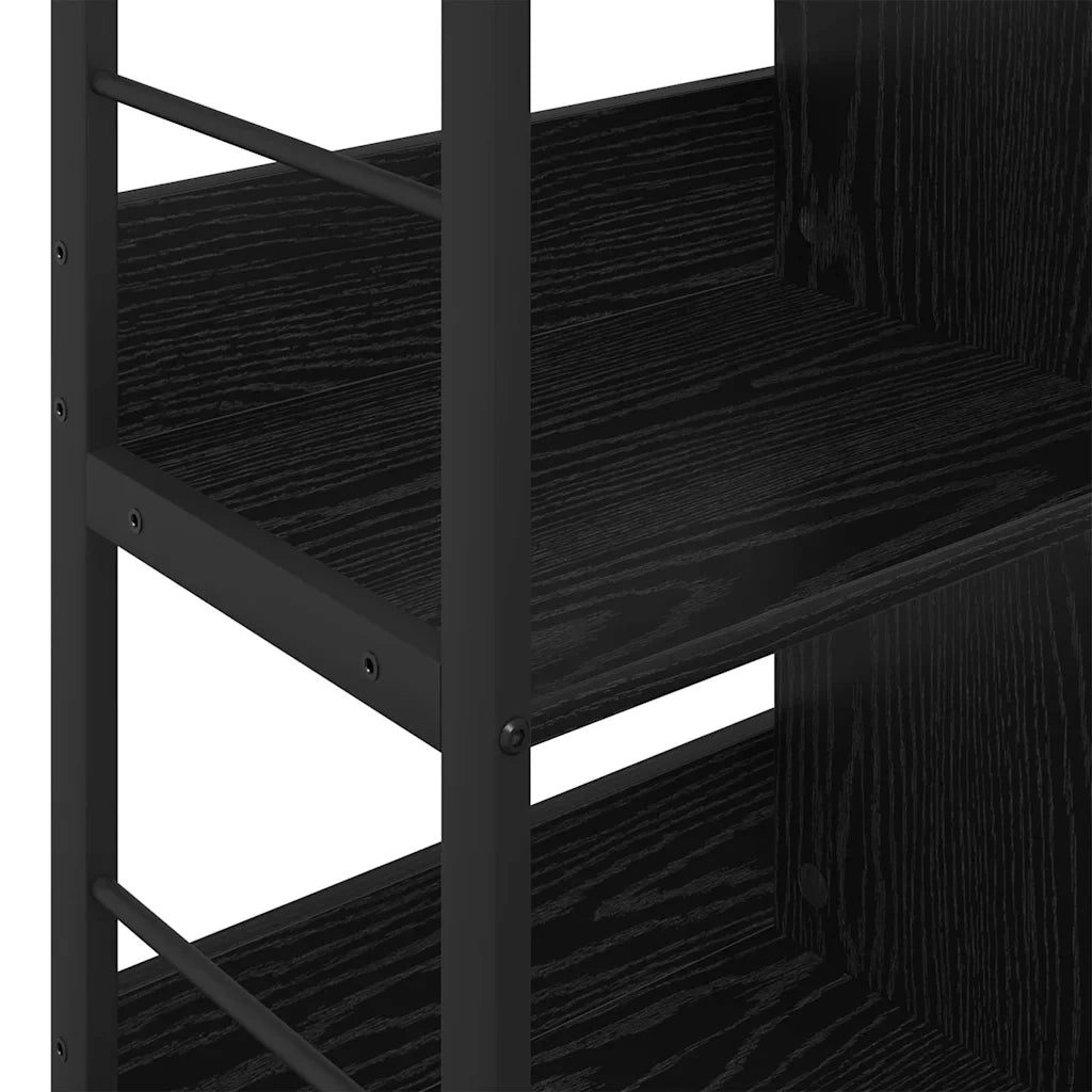 Libreria Rovere Nero 82 x 32 x 79 cm Legno multistrato
