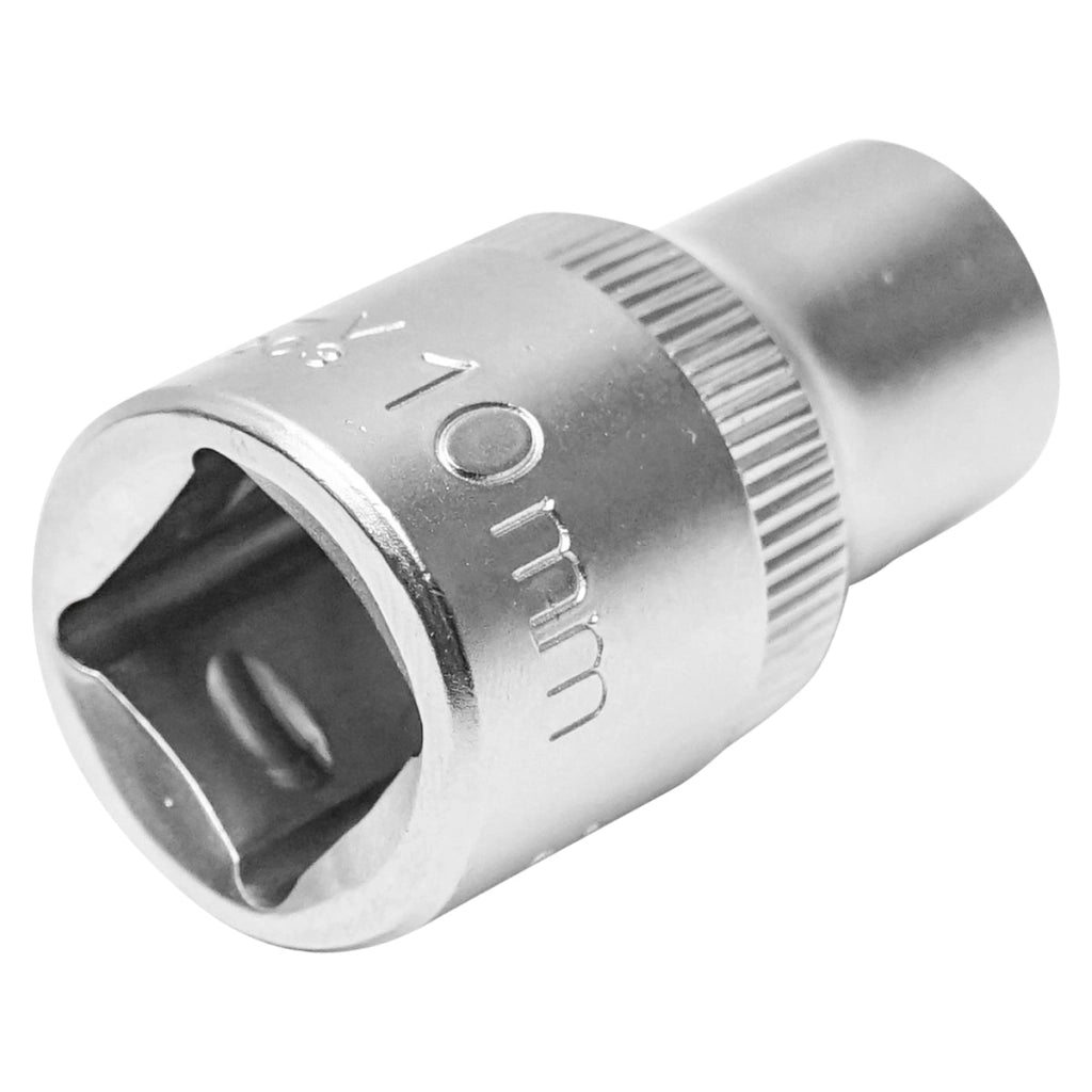 Testa per chiave a bussola da 10 mm per cricchetto con bussola da 1/2" Hoteche