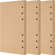 Navulapapier Premium A5 135 fogli - 3 pezzi di carta da notazione - 6 fori - per calendari, organizzatori, libri di appunti, schizzi.