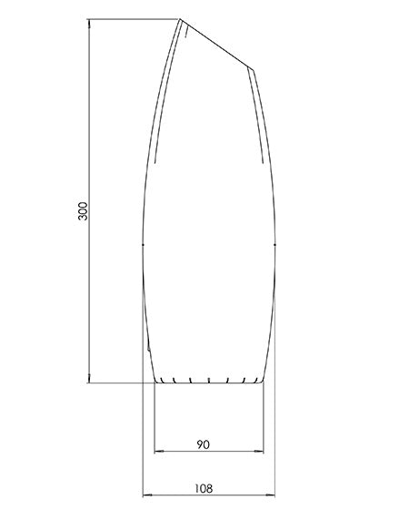 Lampada da Tavolo Nadine in Metallo e Plastica Vegetale, Luce Senape 10W G9, Regolazione al Tocco, IP20, H30cm - Design Moderno Sostenibile