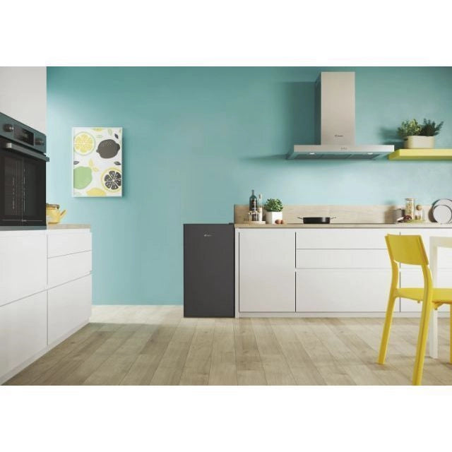 Candy CHASD4385EBC Frigorifero Monoporta 90 L 85 cm Classe E 37 dB Libera Installazione Statico colore Nero