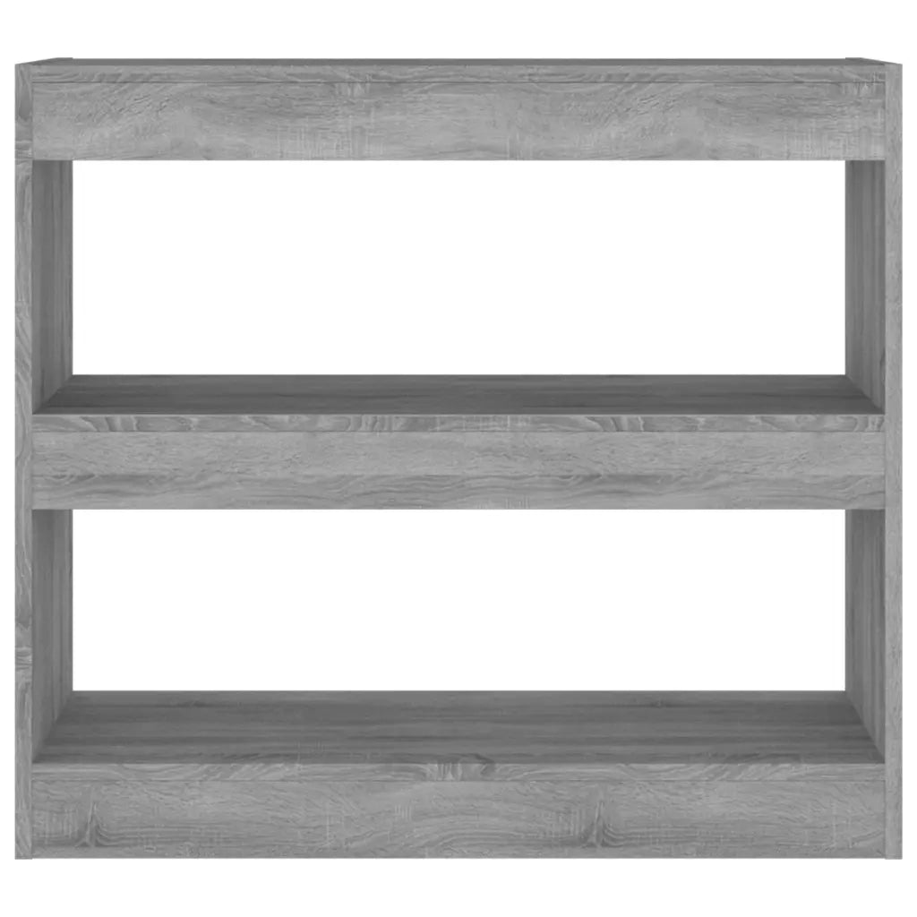 Libreria/Divisorio Grigio Sonoma 80x30x72 cm 813615