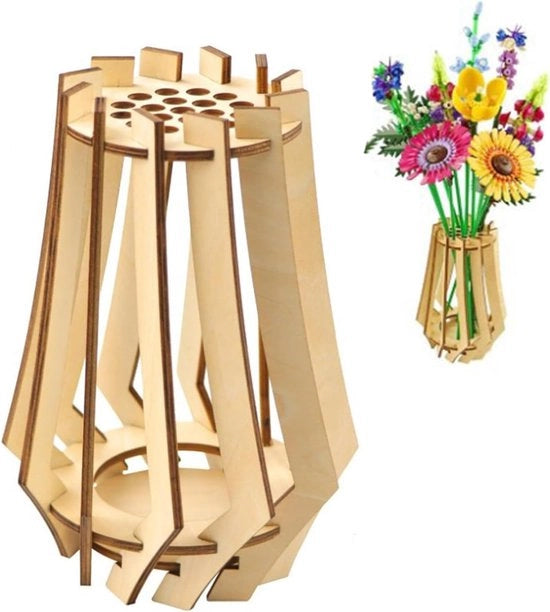 Vaso da giardino in legno, Vaso da giardino a puzzle, Vaso per fiori artificiali, Vaso per piante artificiali, Vaso in legno per decorazione di tavolo, Regalo per appassionati di fiori 

Modello: 
Specifica tecnica: 
Codice prodotto: