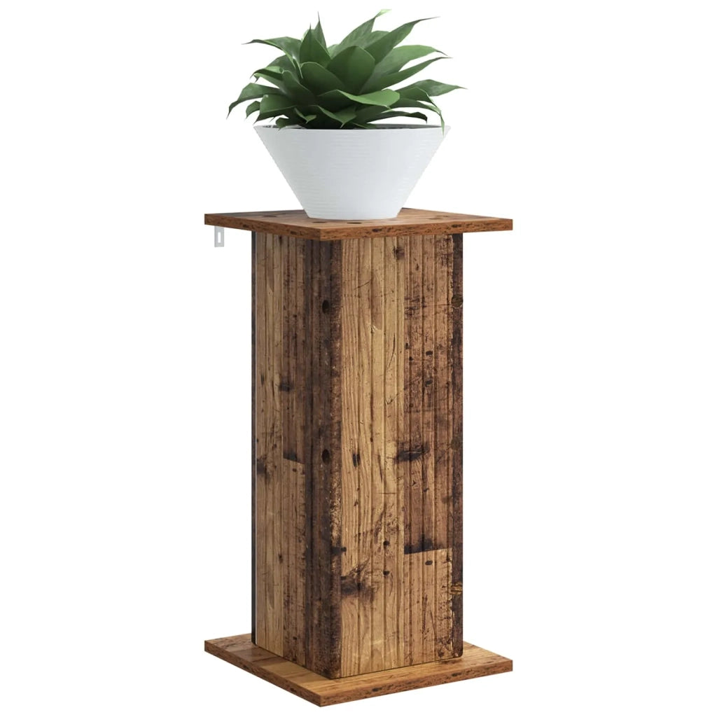 Supporto per piante 2 pz Legno antico 30,5 x 30 x 60,5 cm 899795
