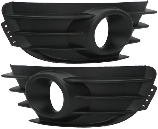 Kit di montaggio per lampade diurne - ABS protezione - paraurti anteriore - nero - C4 2004-2008 - materiale duraturo - griglia per lampade diurne