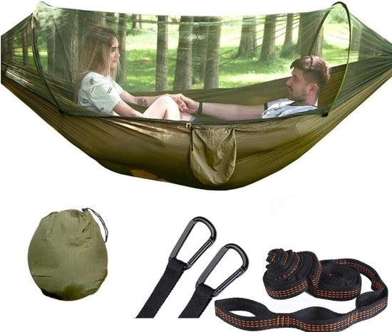 Tenda da campeggio leggera per 2 persone con zanzariera per campeggio e trekking