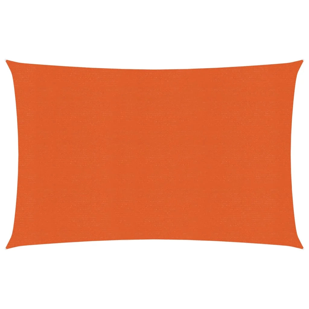 Vela ombreggiante 160 g/m² arancione 2 x 3,5 m HDPE 02_0009235