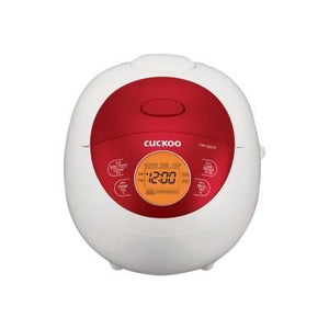 Cuckoo rice stove fuzzy logic 540ml white red cr-0351f cr0351f (cr-0351f) - 160113