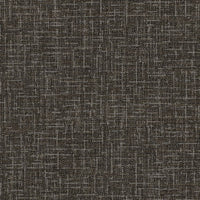 DUTCH WALLCOVERINGS Carta da Parati Motivo Tessuto Nero 437407