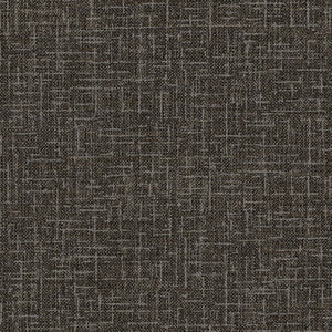 DUTCH WALLCOVERINGS Carta da Parati Motivo Tessuto Nero 437407