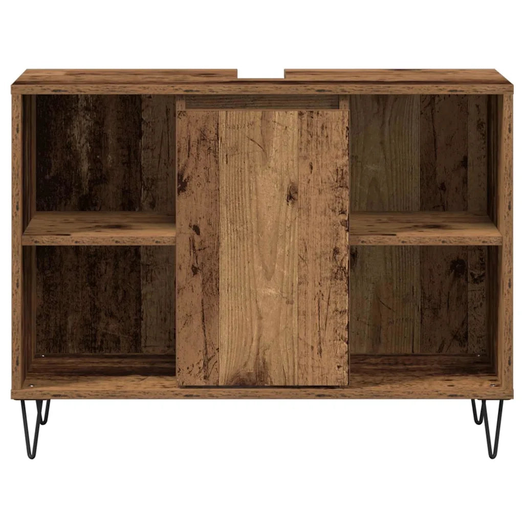 Mobile da Bagno Legno vecchio 80 x 33 x 60 cm Legno multistrato 873895