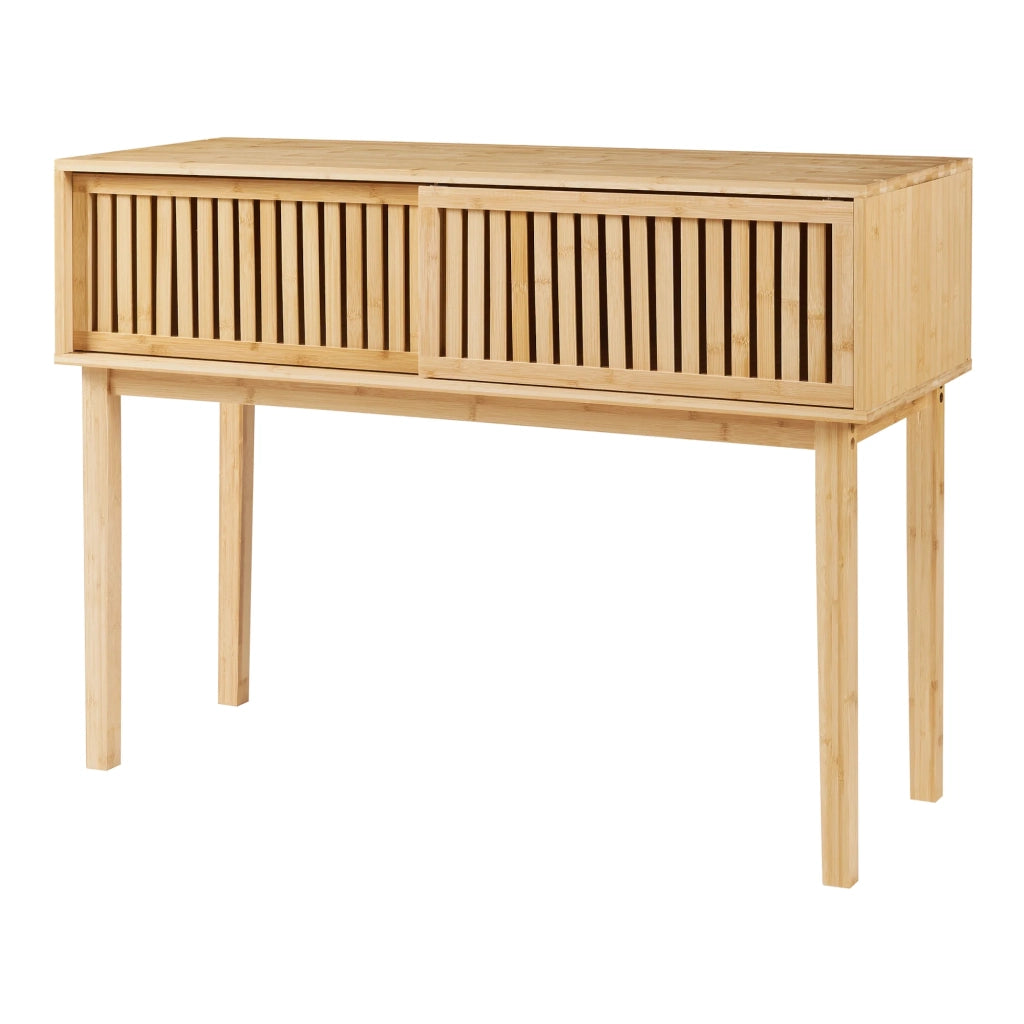 Tavolo consolle in bambù Diamarland 110 x 39 x 81 cm finitura naturale 03_0010894