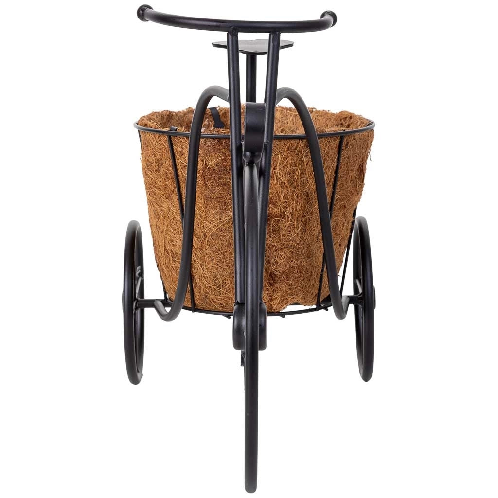 Portavaso per bicicletta nero, 51x20x33h cm