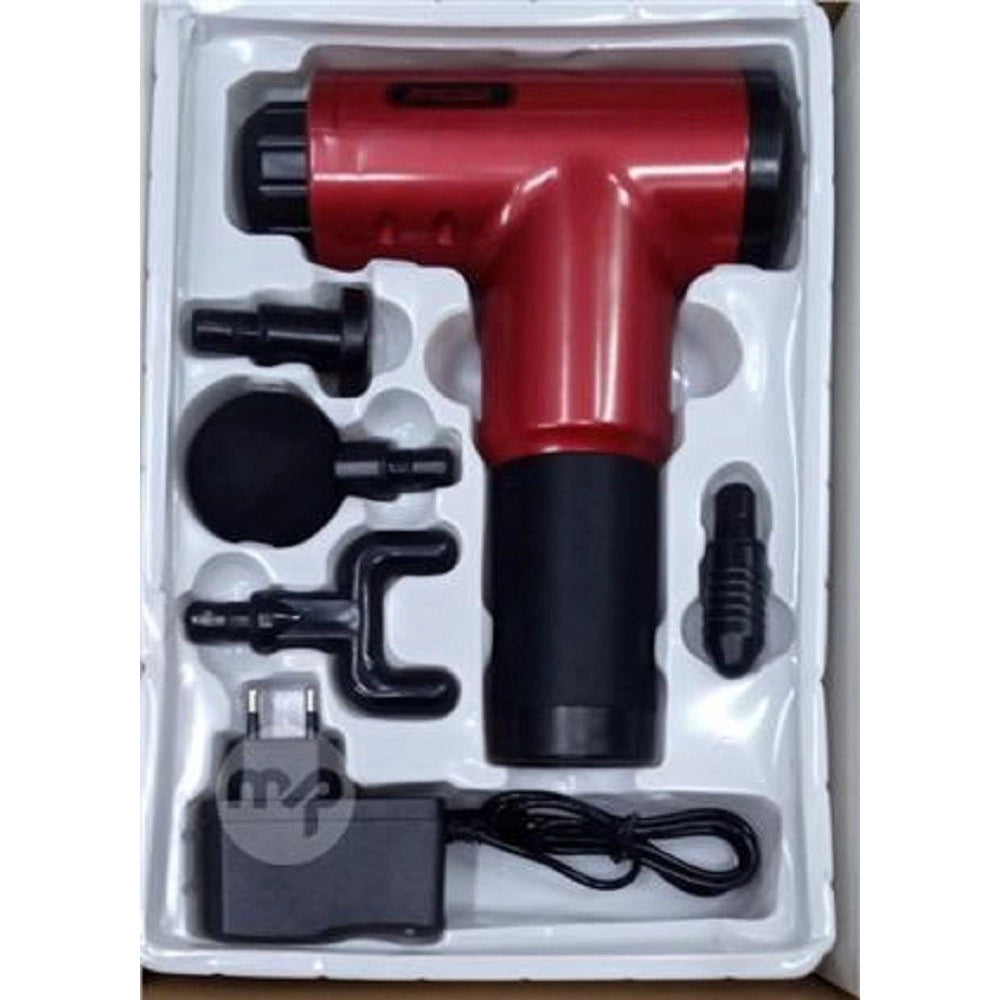 Trade Shop - Pistola Per Massaggio Muscolare Fasciale Per Muscoli Corpo Ricaricabile Q-l820 -