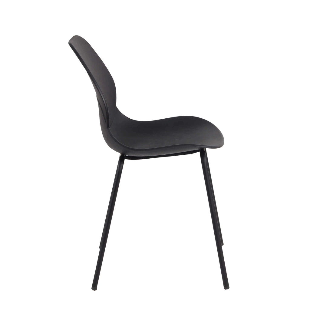 Sedia Moderna in Plastica cm 46x54x84 - CRIV