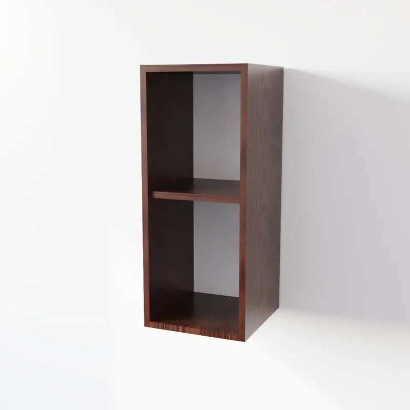Pensile Cucina in Legno Nobilitato Wenge Mobile Alto con 1 Anta, Pensile Componibile Moderno Made in Italy (H72XL30XP33cm)