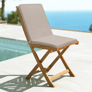 Cuscino Real Medio 95x44x4 cm in Poliestere Tortora