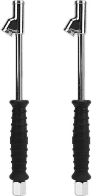 Pneumatico a doppia testa - 2-in-1 - Compatibile con compressore - Adatto per camion autobus - Connettore 1/4 pollici F NPT - Progettazione ergonomico - Pistone a compressione