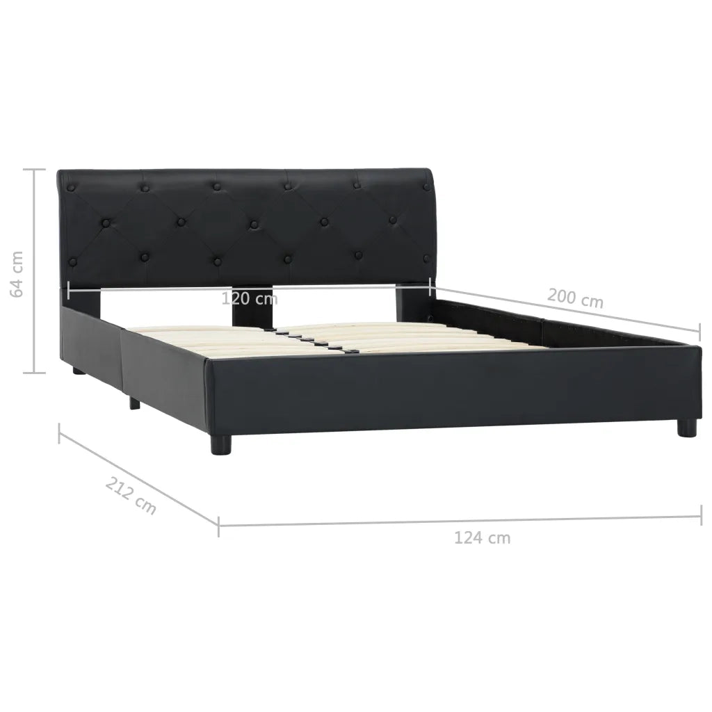 Giroletto Nero in Similpelle 120x200 cm cod mxl 62523