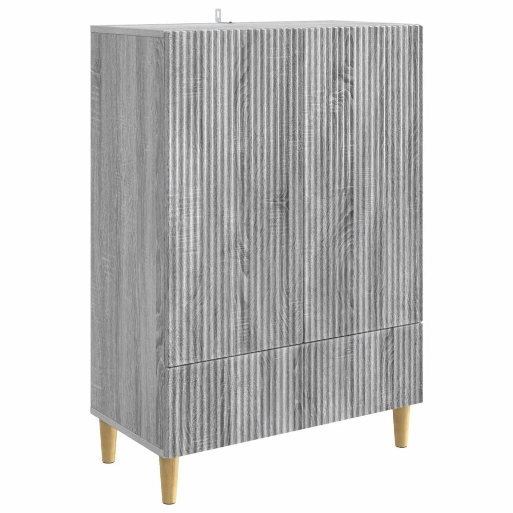 Credenza Grigio Sonoma 66 x 34,5 x 95 cm Legno ingegnerizzato