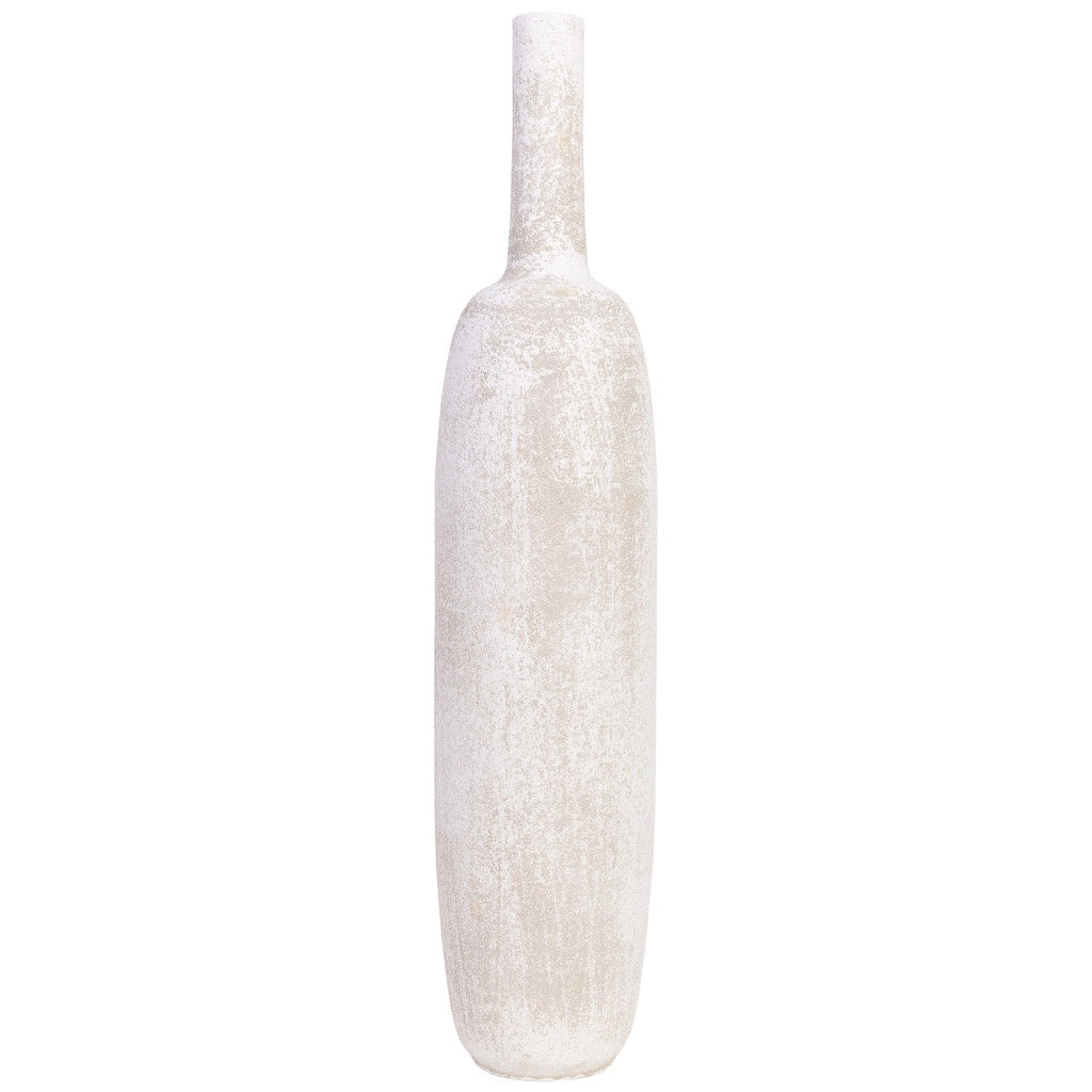 Vaso in metallo grigio 19x19x90h cm