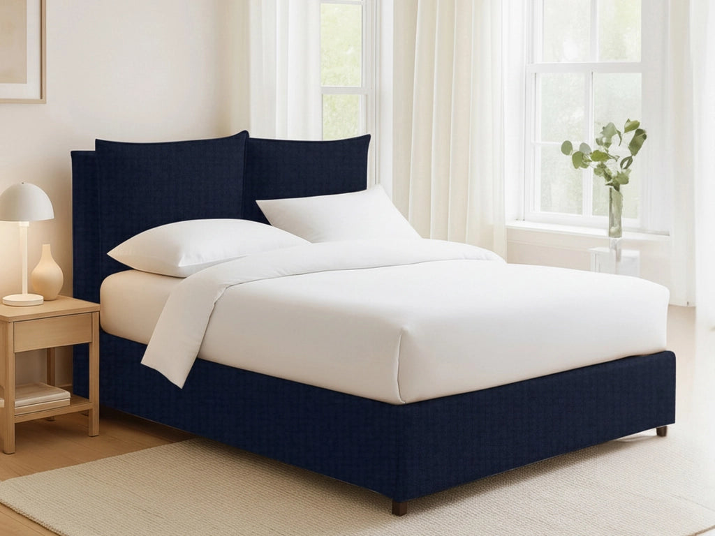 Todmorden, Letto Singolo Sfoderabile Made in Italy, Viola Scuro