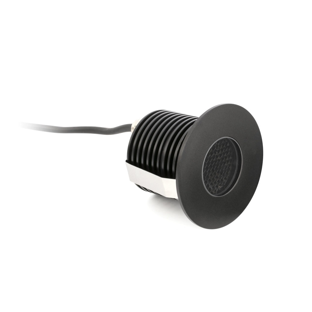 GRUND 80 Lampada nera incasso 7W