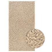 Tappeto del soggiorno | Tappeto ZIZUR 100x200 cm Aspetto Iuta per Interni ed Esterni
