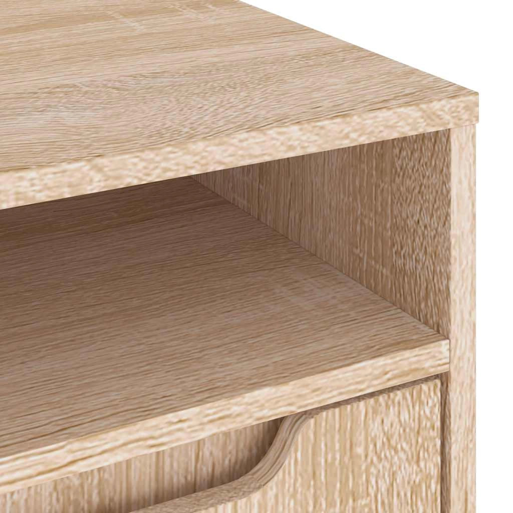 Mobile TV moderno salvaspazio con contenitore 60 x 40 x 38 cm in legno ingegnerizzato rovere Sonoma 02_0058332
