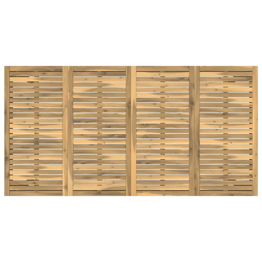 Tavolo da cena da giardino Bianco e Nero 196 x 100,5 x 75 cm 3394426