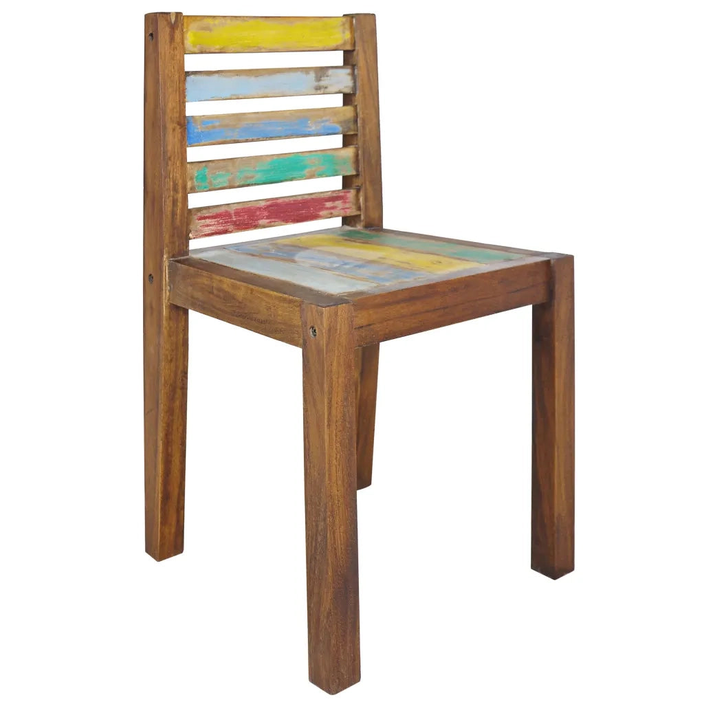 Sedie da Pranzo 6 pz in Legno Massello di Recupero 3082891