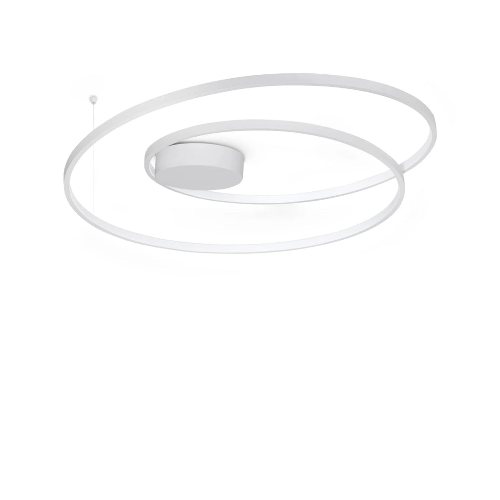 Lampada da Soffitto Collezione OZ LED 52W Luce Calda 3000K Bianco Ideal Lux