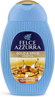 FELCE AZZURRA DOCCIA  IN FORMATO DA 250ML ORO E SPEZIE