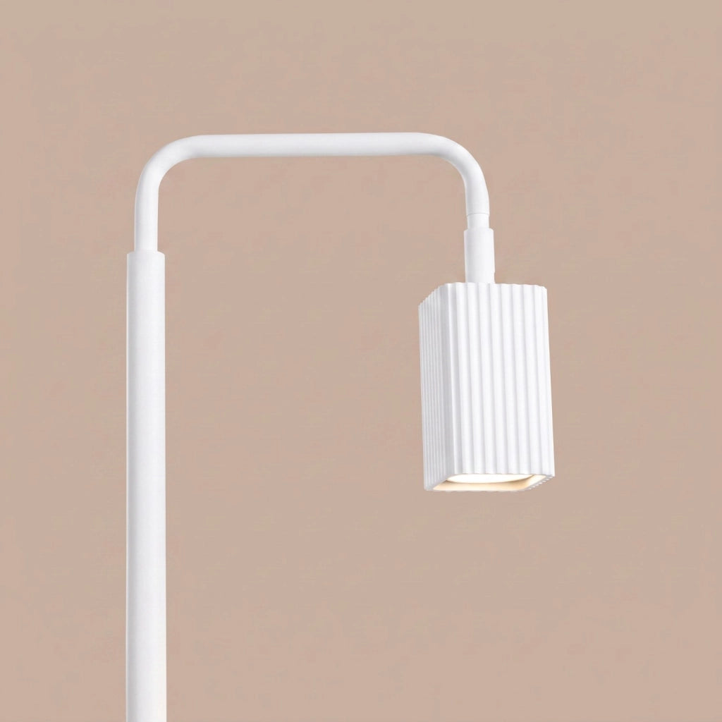 Lampada da terra RAYO 1 bianca