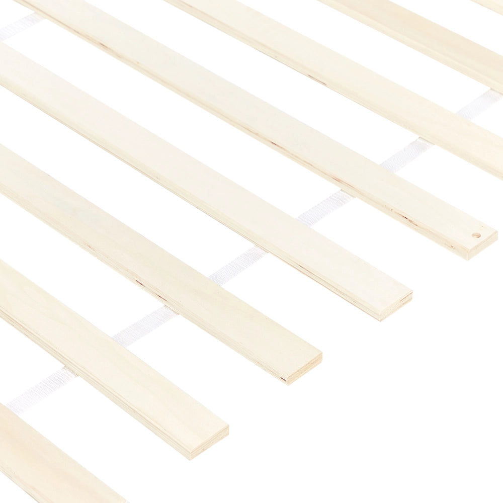 Rete a doghe con 32 doghe piatte arrotolate 160 x 200 cm doghe supporto arrotolate