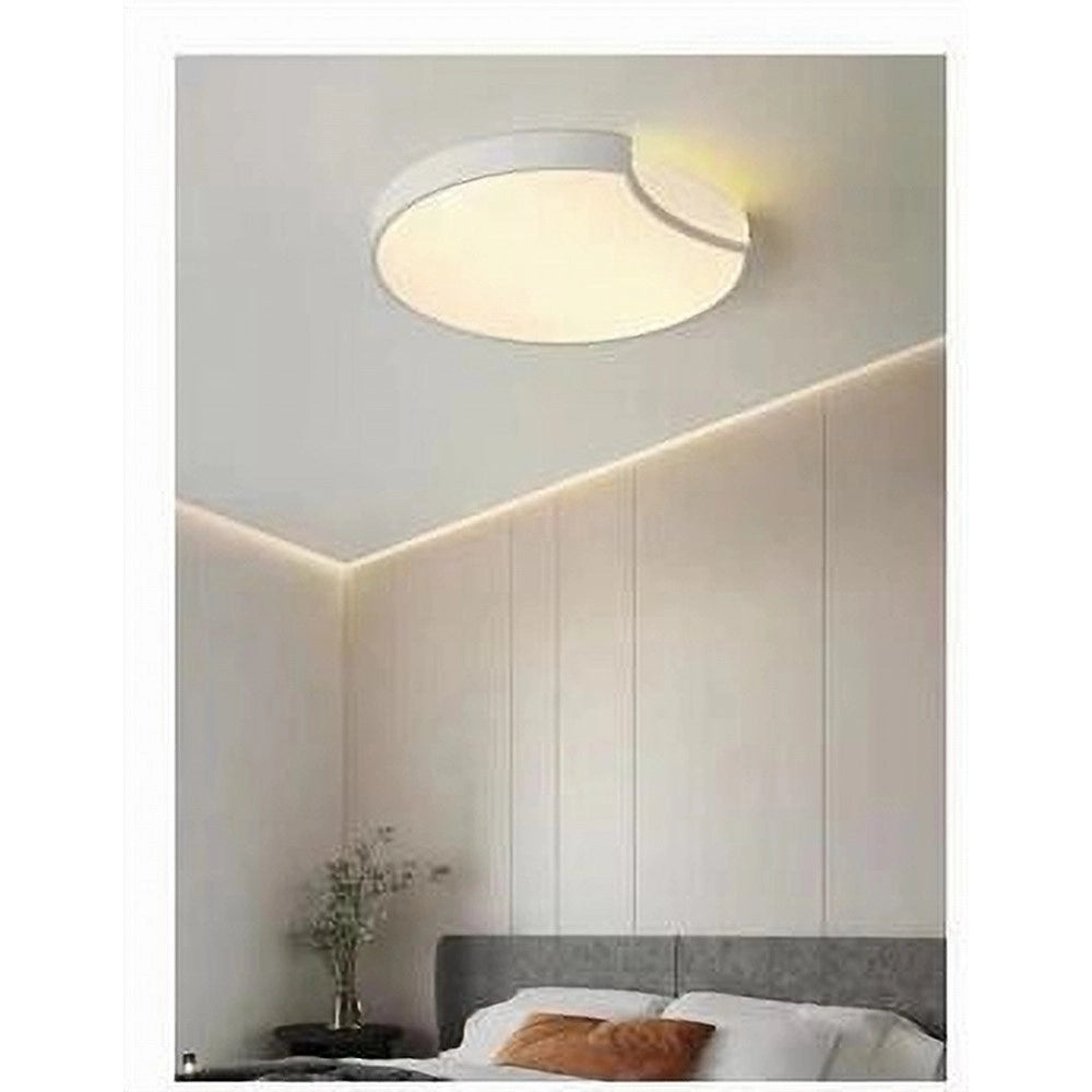 Trade Shop - Plafoniera Led Cerchio 34w Soffitto Circolare Bianco Moderno Luce Naturale 50132 -