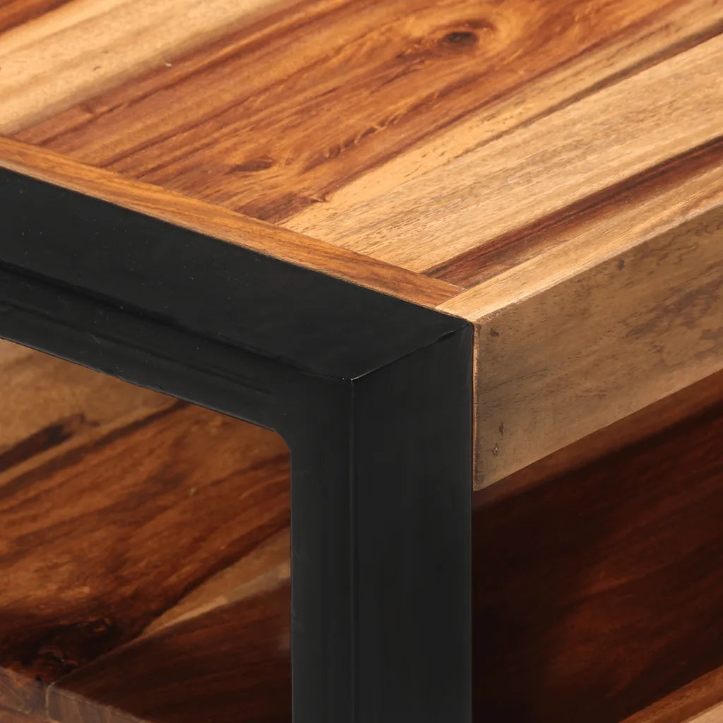 Mobile Porta TV 120x35x45 cm Legno Massello di Sheesham