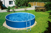 Azuro 300 - 3,6 x 0,9 m, BLU / BIANCO - senza filtro, con fori in asse