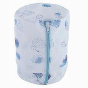 Trade Shop - Sacchetto Per Bucato Lavaggio Rete Cerniera Biancheria 20x30cm A Fantasia 87439 -