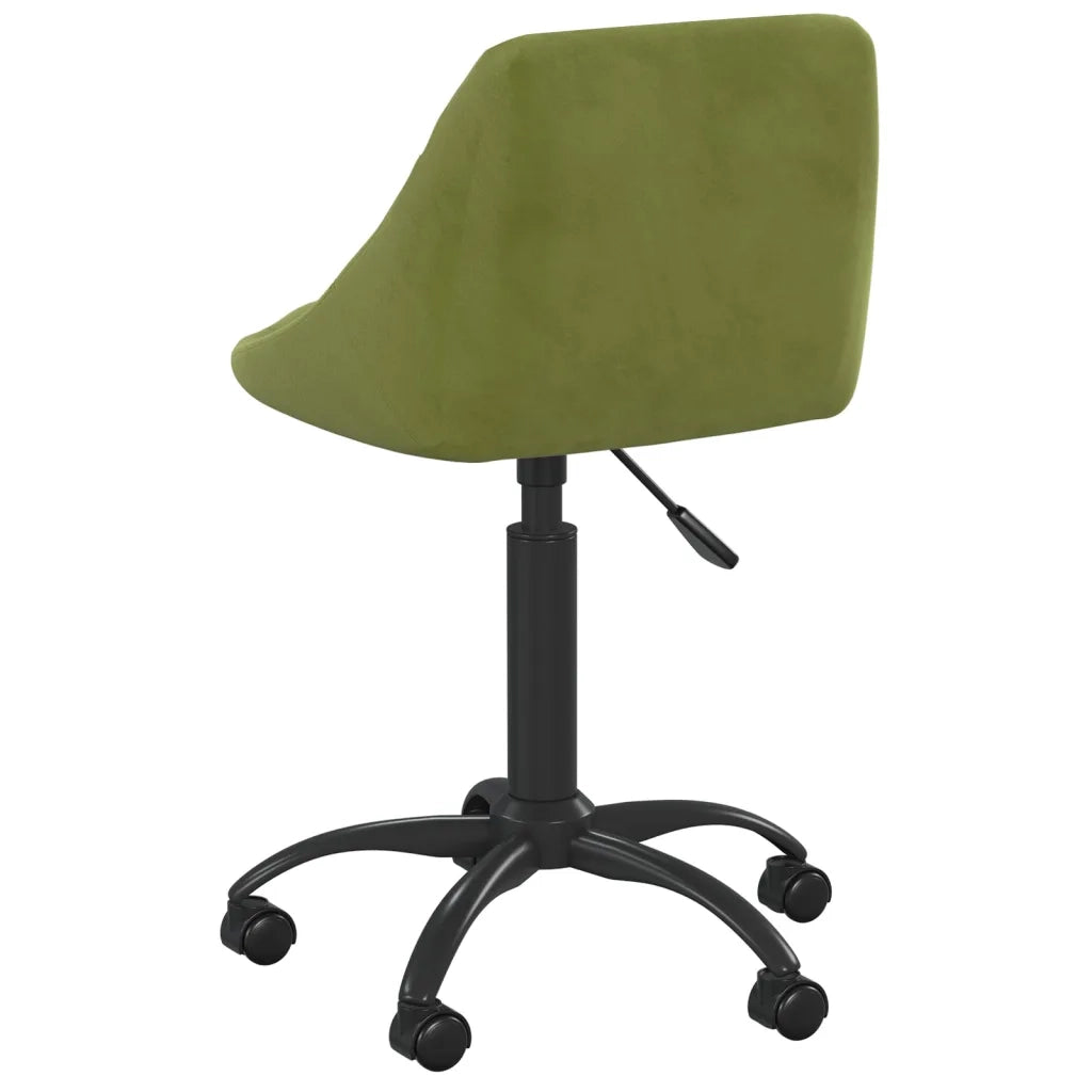 Sedia da Pranzo | Sedie da cucina Verde Chiaro in Velluto