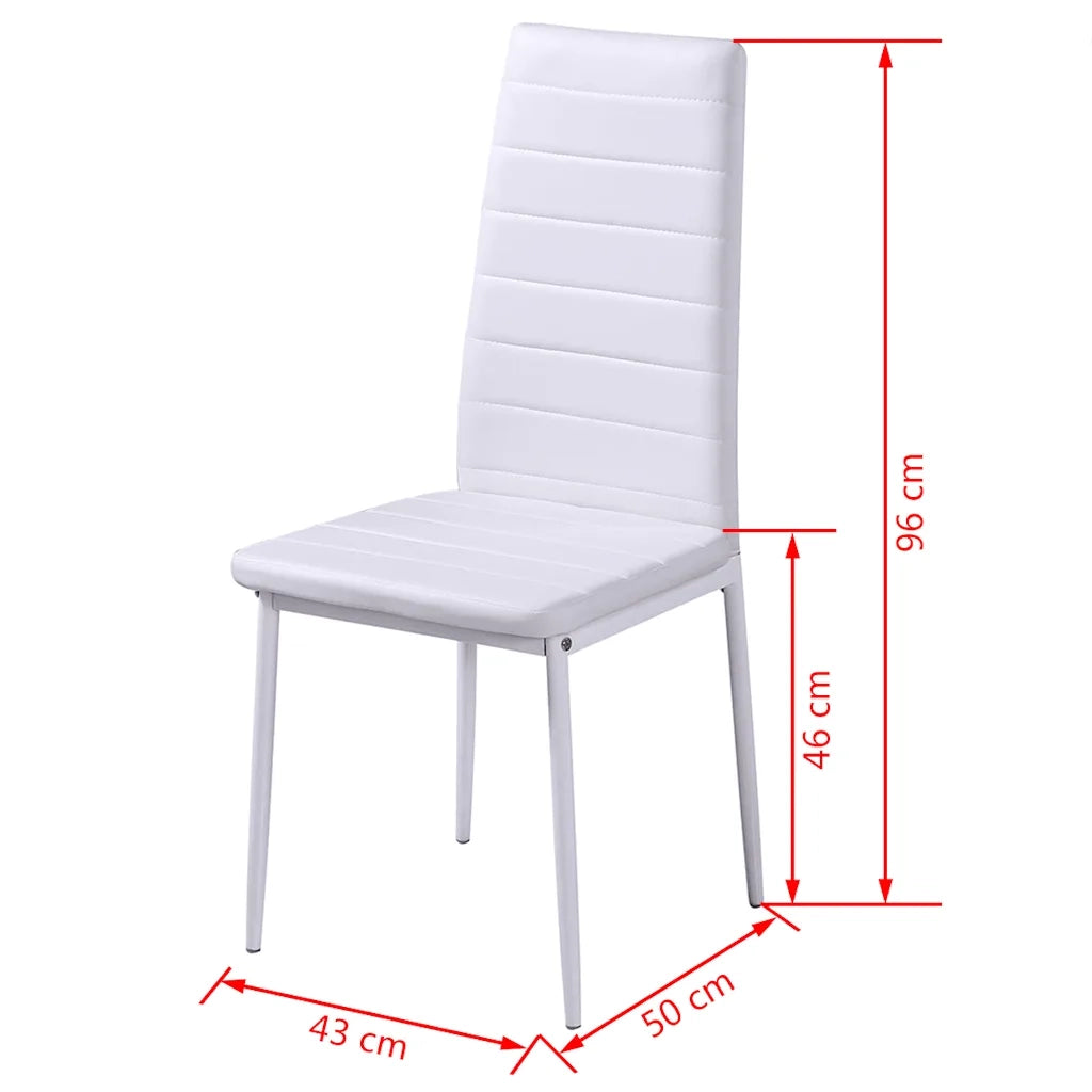 Set da Pranzo 7 pz Nero e Bianco 242988