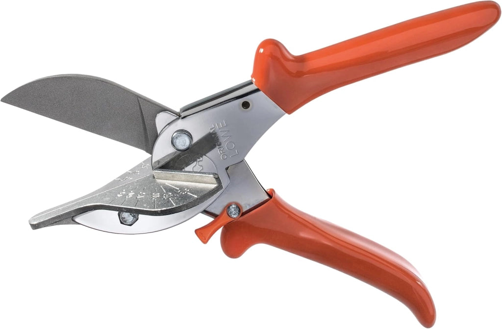 Troncatrice 3.104 con arresto a 45° per taglio di precisione, strumento professionale per plastica, gomma, legno, PVC, pelle, metallo