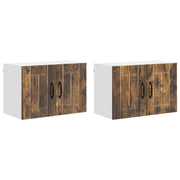Pensile da cucina | Armadietto a muro LUCCA 2 pz Rovere Fumo 60 x 31 x 40 cm