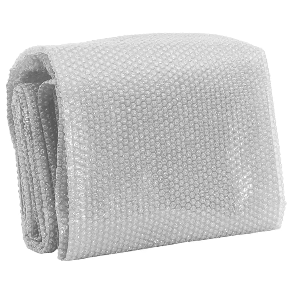 Pellicola Galleggiante Solare PE Piscina 450x220 cm Grigia CFW7908066